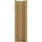 Ekena Millwork 6-in W x 12-in D x 20-in H Balboa Trad Rough Cedar Woodgrain TimberThane Outlooker, Primed Tan OUTUR060X12X20BOA04RCPR - alternate 3